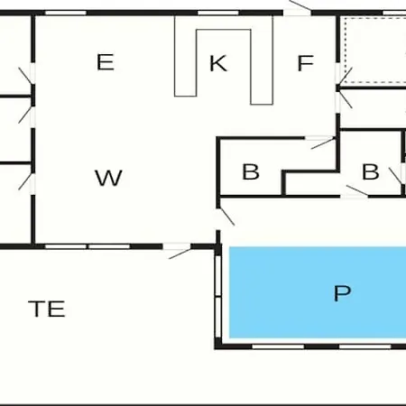 14 Person In Ebeltoft-by Traum 別荘 エーベルトフト